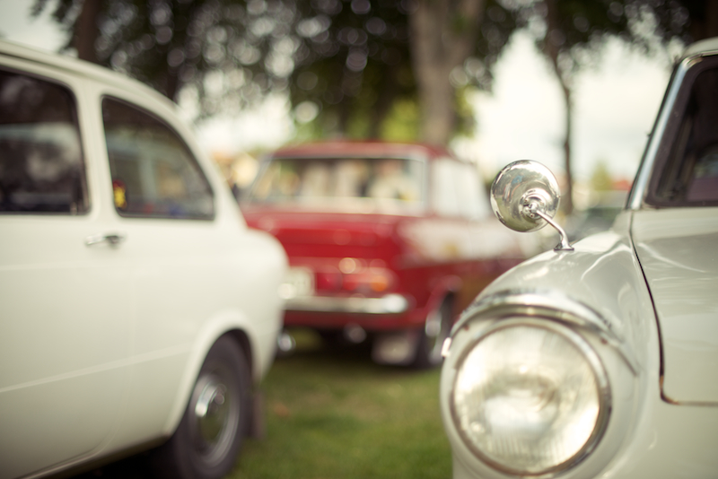 Veteranbilsträff i Trosa, 2012