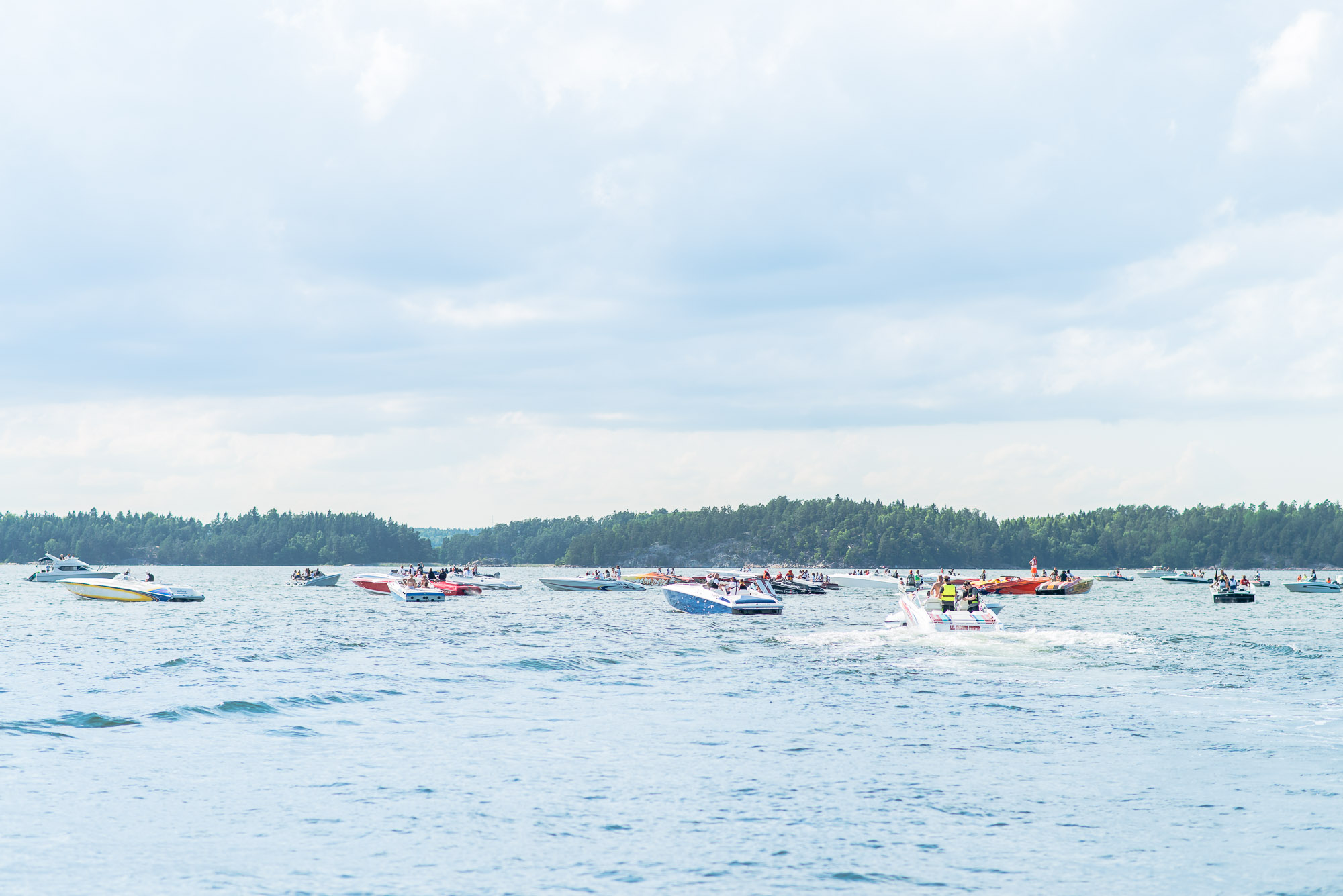 Powerboat Weekend 2015. Linanäs, Ljusterö